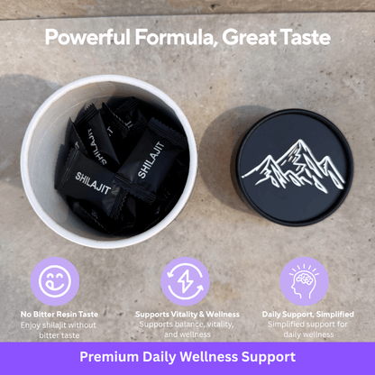 NeuroShrooms™ Gold Himalayan Shilajit Gummies