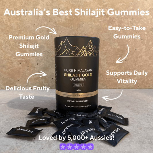 NeuroShrooms™ Gold Himalayan Shilajit Gummies